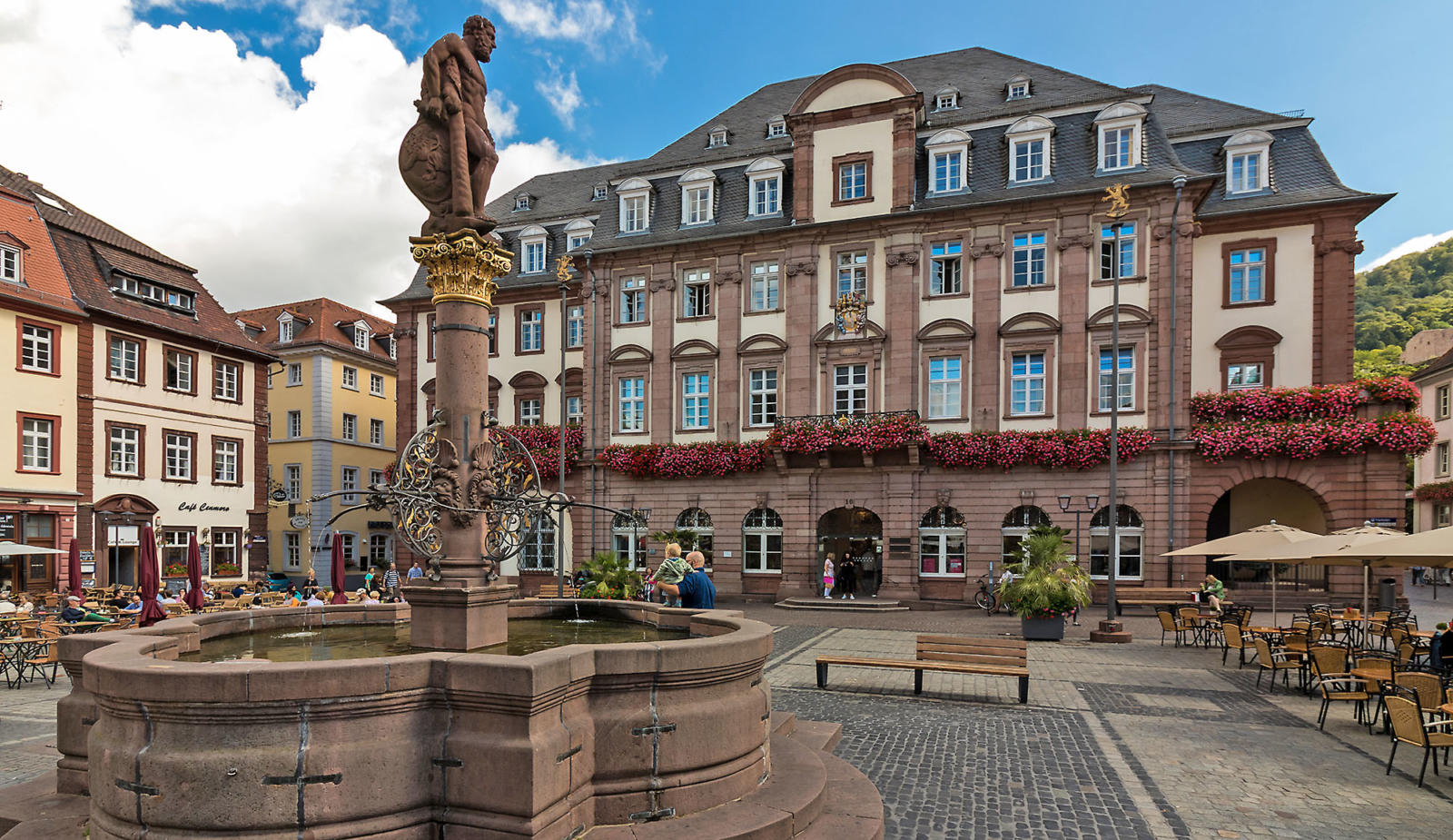 Heidelberger Sehenswürdigkeiten Rathaus 