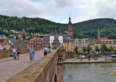 Heidelberg Alte Brücke Neckar Altstadt
