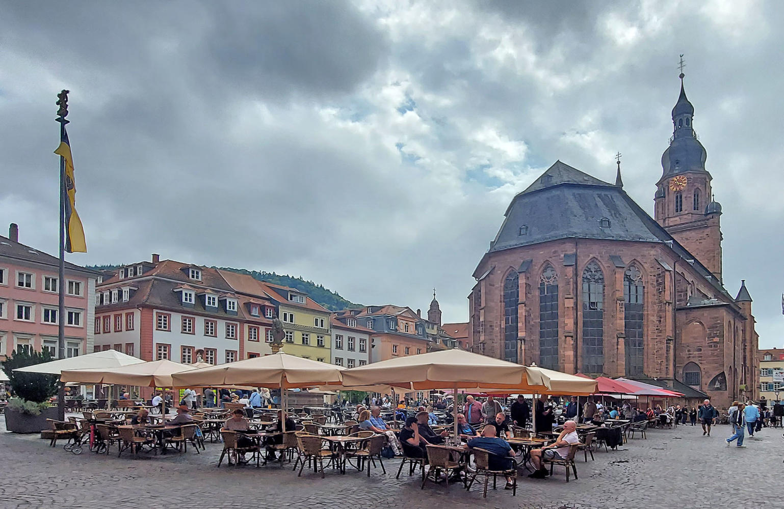 Heidelberg Altstadt Heiligengeistkirche