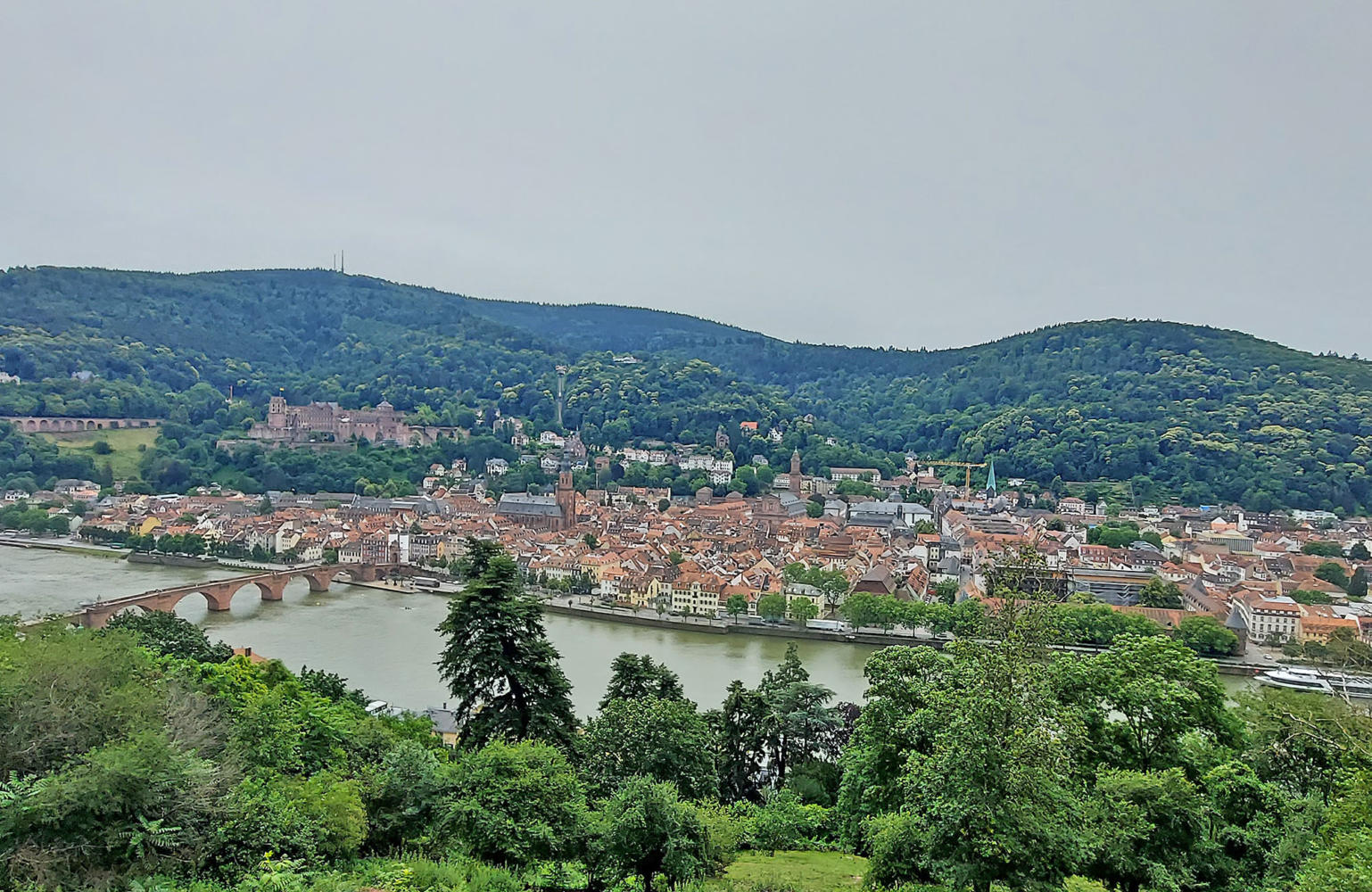 Heidelberg Philosophenweg Altstadt