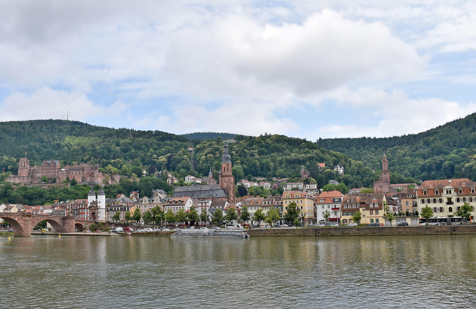 Heidelberg Alte Brücke Altstadt Neckar